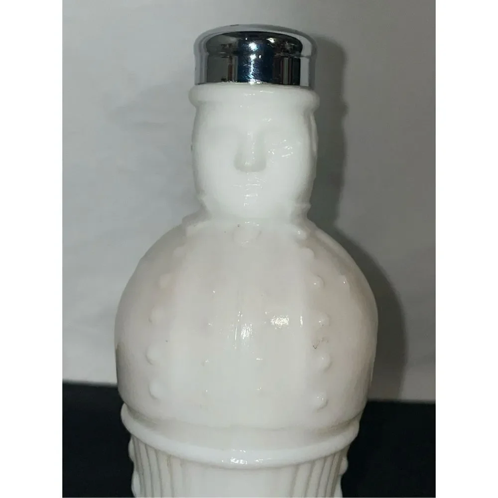 Vintage milk glass shaker